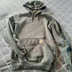 Olive green Carhartt hoodie